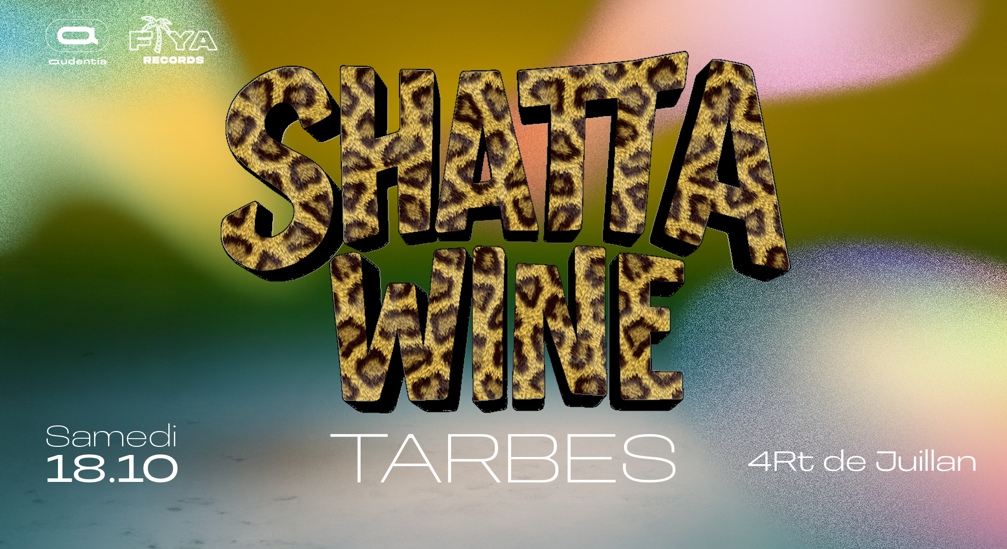 Affiche SHATTA WINE – 1ÈRE ÉDITION