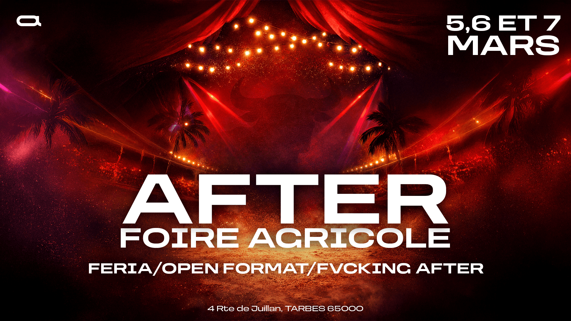 Affiche AFTER FOIRE AGRICOLE | 5, 6 ET 7 MARS