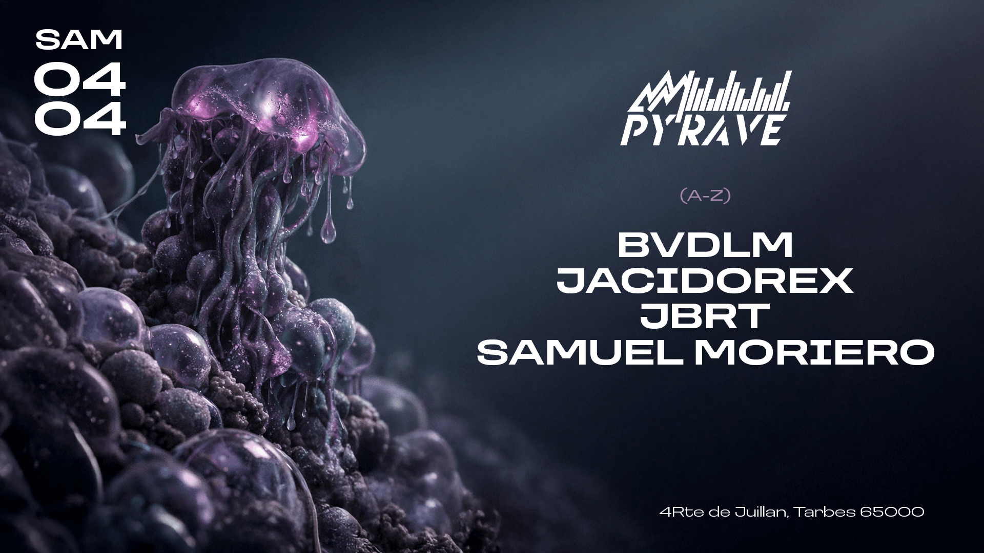 PY'RAVE | SAMEDI 04 AVRIL